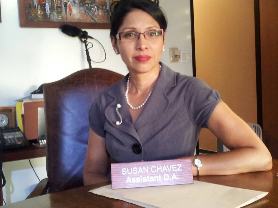 Susanna Velasquez Eaton as Attorney Susan Chavez in 