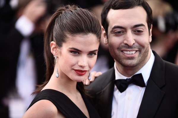 Sara Sampaio and Mohammed Al Turki attend the Premiere of 