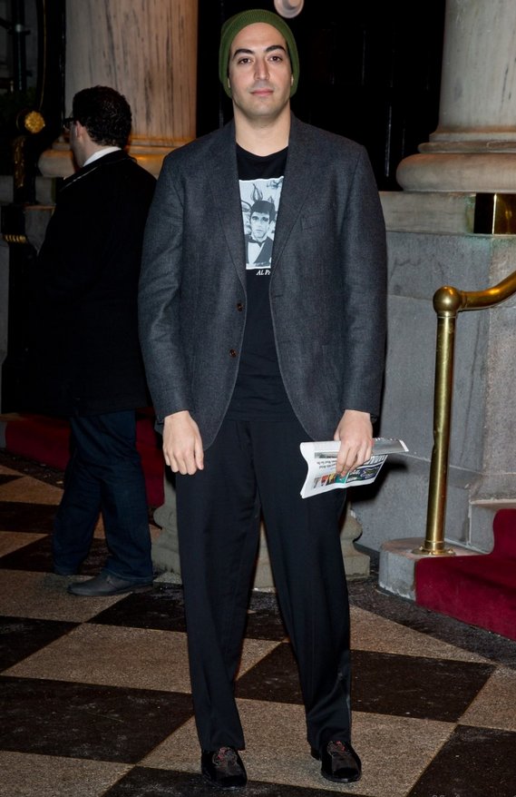 NEW YORK, NY - FEBRUARY 10: Mohammed Al Turki arrives at the Zac Posen Fall 2013 Mercedes-Benz Fashion Show at The Plaza Hotel on February 10, 2013 in New York City.