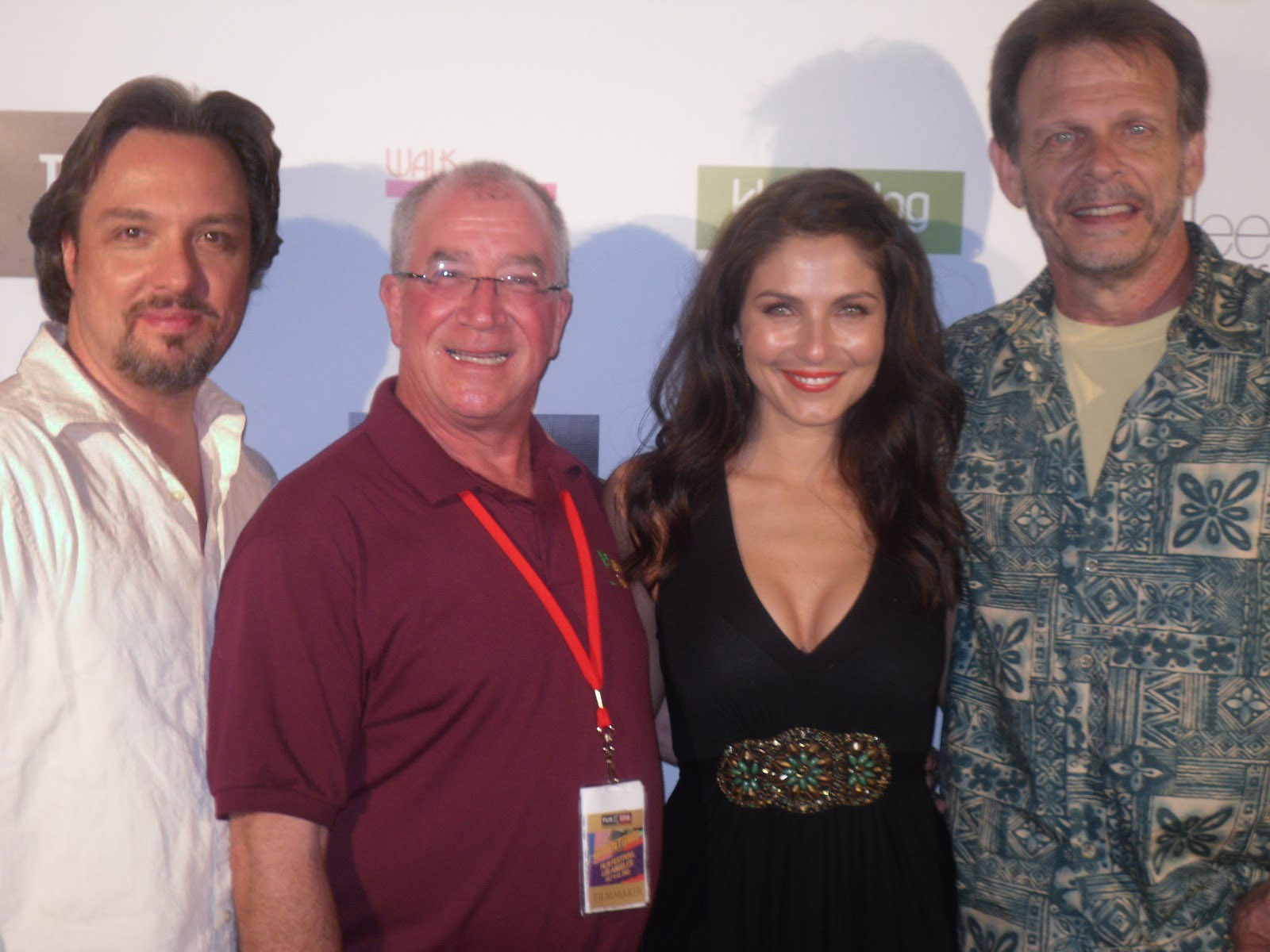 Kenneth Mader, Jeff Sable, Marisa Petroro and Marc Singer at the Los Angeles screening of 