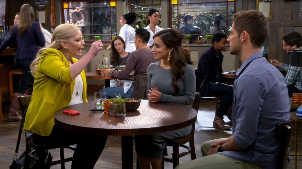 Still of Brittney Alger, Melissa Peterman and Jean-Luc Bilodeau in Baby Daddy (2015)