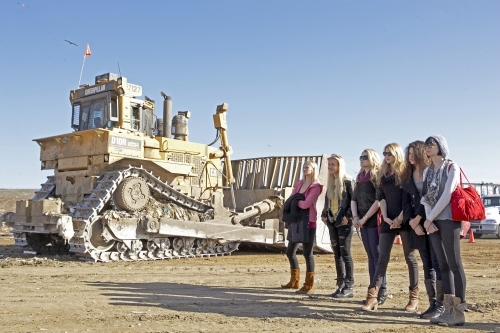 Still of Molly O'Connell, Hannah Kat Jones, Brittani Kline, Jaclyn Poole, Alexandria Everett and Kasia Pilewicz in America's Next Top Model (2003)