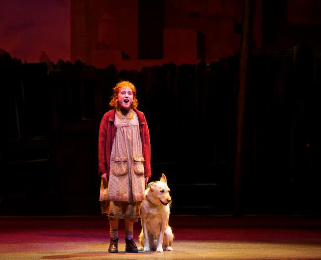 Sami Staitman as Annie in Pioneer Theatre Company's AEA production of 