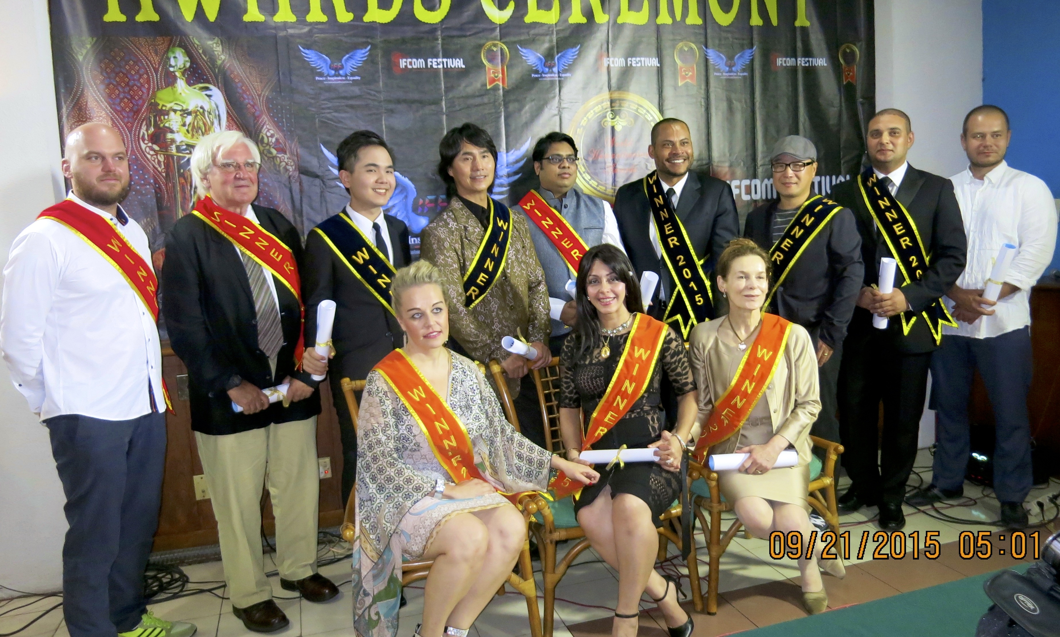 Award ceremony in Jakarta