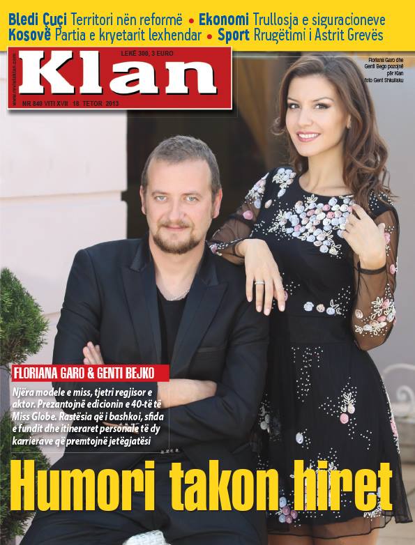 Klan - Albanian Magazine Front Page