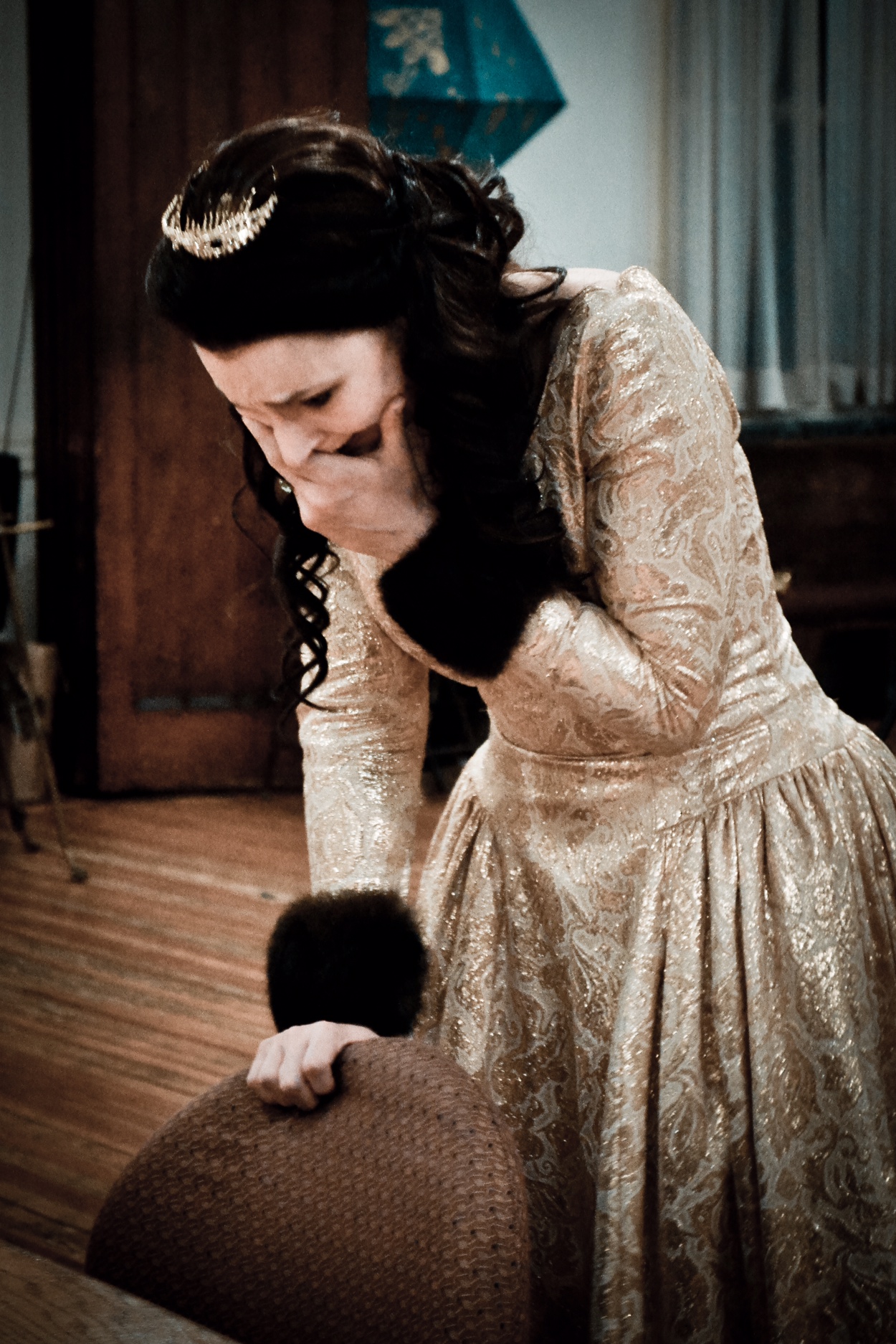 Sophie Vanier as Elizabeth Woodville (from Shakespeare's Richard III) in Bastard Blood, NYC