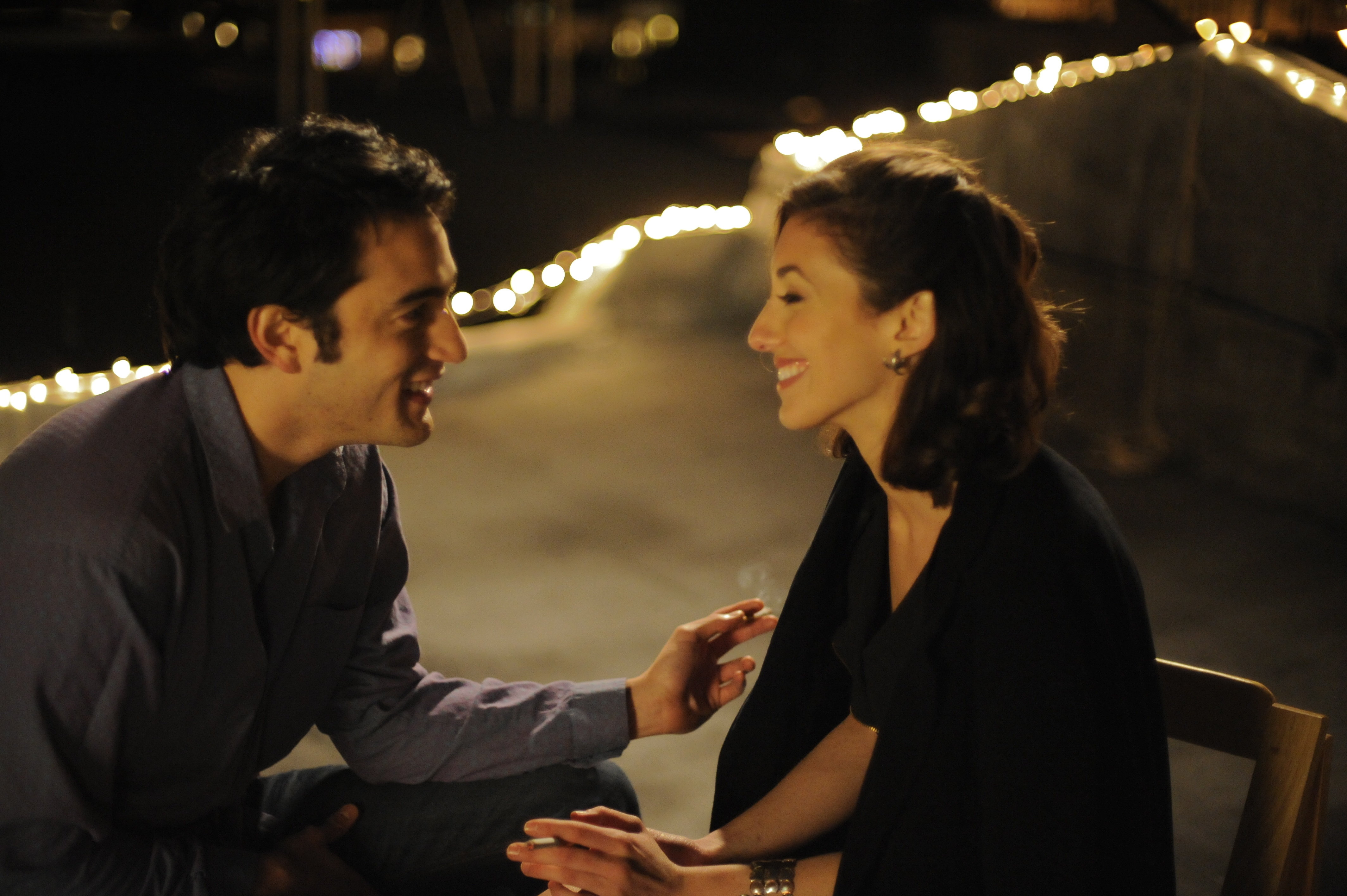 Jena Hunt and Ari Kanamori in Falling Uphill (2012)