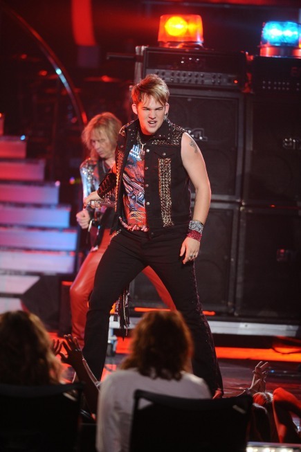 Still of Judas Priest and James Durbin in American Idol: The Search for a Superstar (2002)