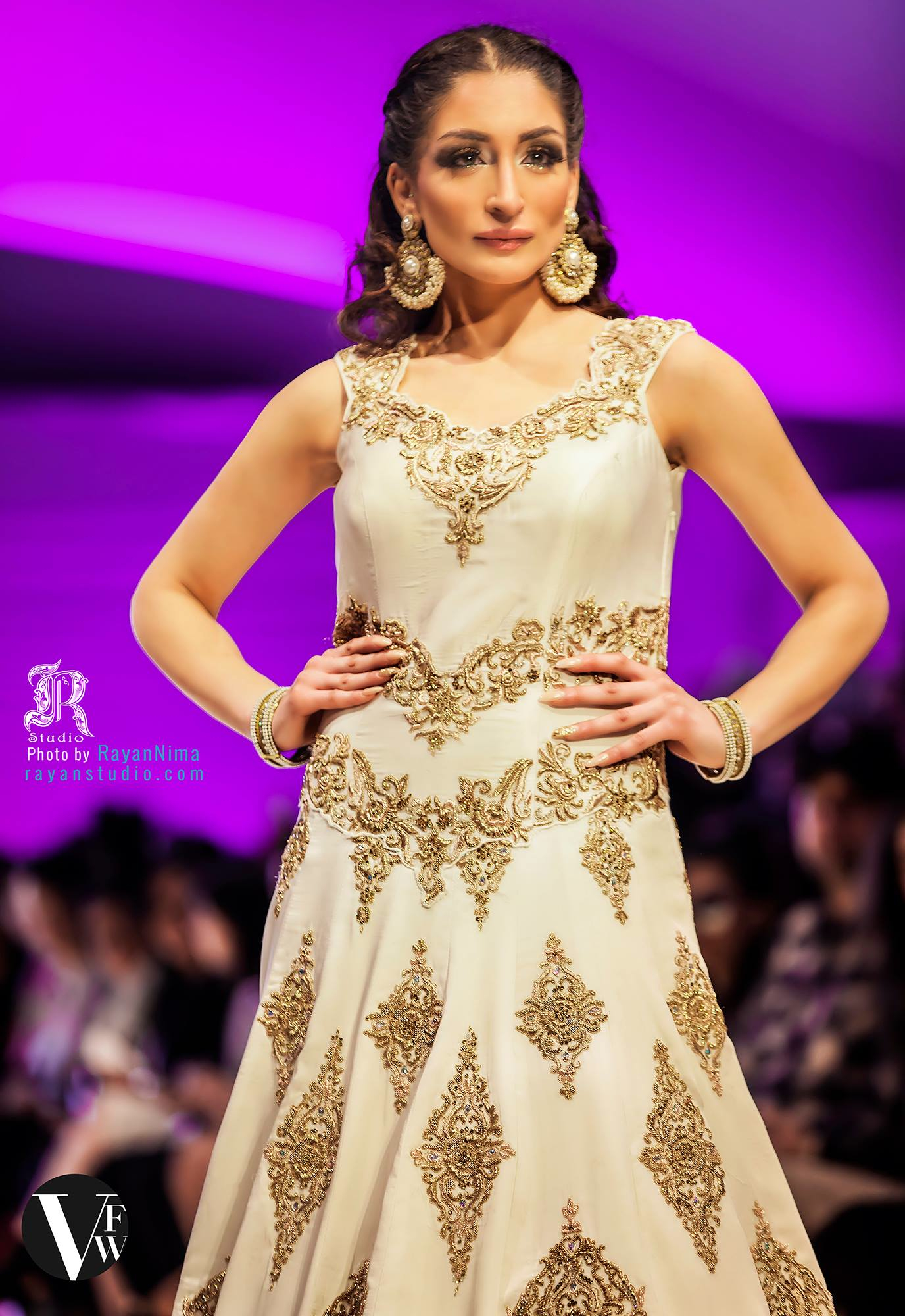 Showstopper for Sunny's Bridal at Vancouver Fashion Week F/W 2015.