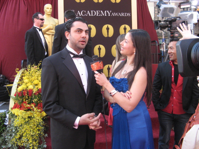 Mohamed Karim at the Oscars 2010.