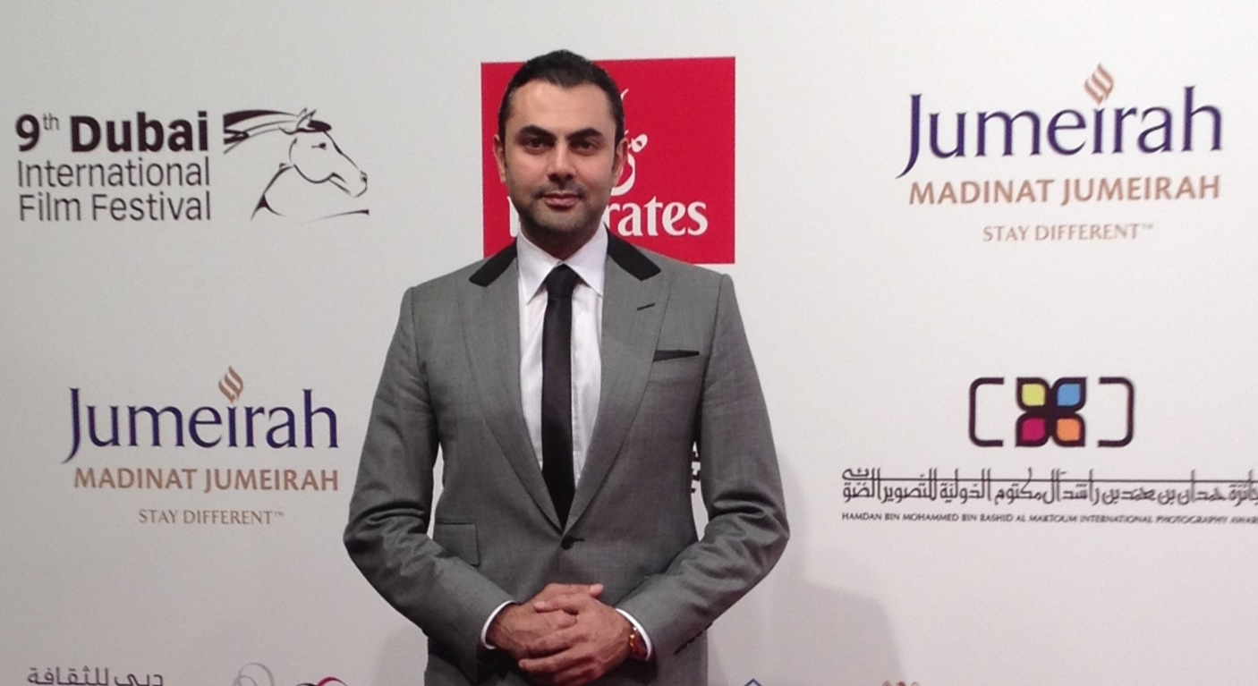 Mohamed Karim at the 2012 Dubai Film Festival .