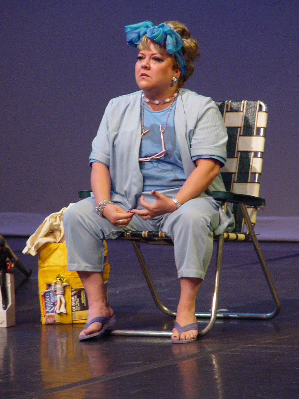 Bev Davies in Graceland Wellesley Players Best Actress (Eastern Mass Association of Community Theater)