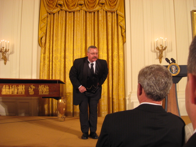 TR Joe at The White House.