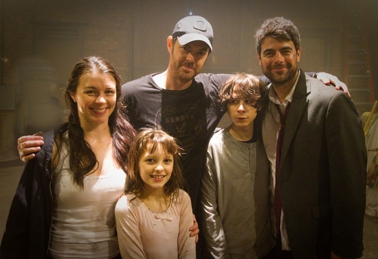 My fantastic Shadow Lurkers set family, with the amazing Andrews Jenkins, Director!
