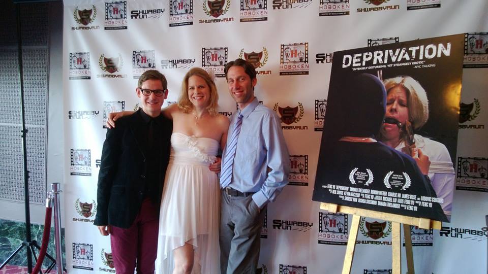 The stars of Deprivation at the 2013 Hoboken International Film Festival