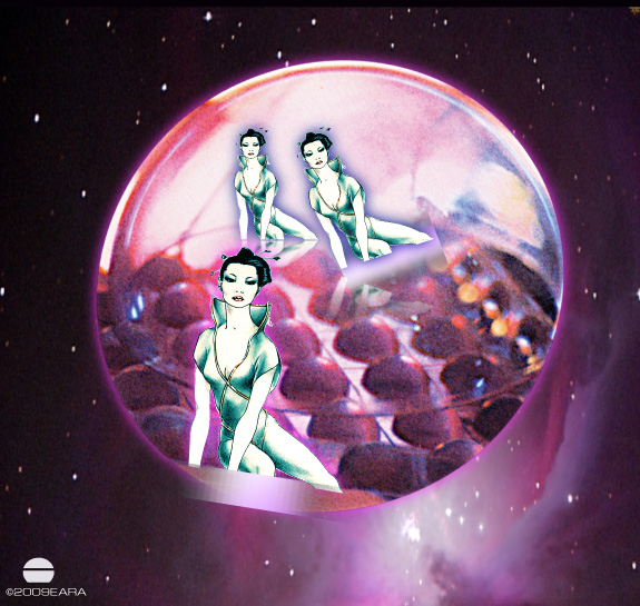 FUTURE.TIME . THE TOUR SPHERE GIRLS . PLASTICLIGHT . Pictorial Representation