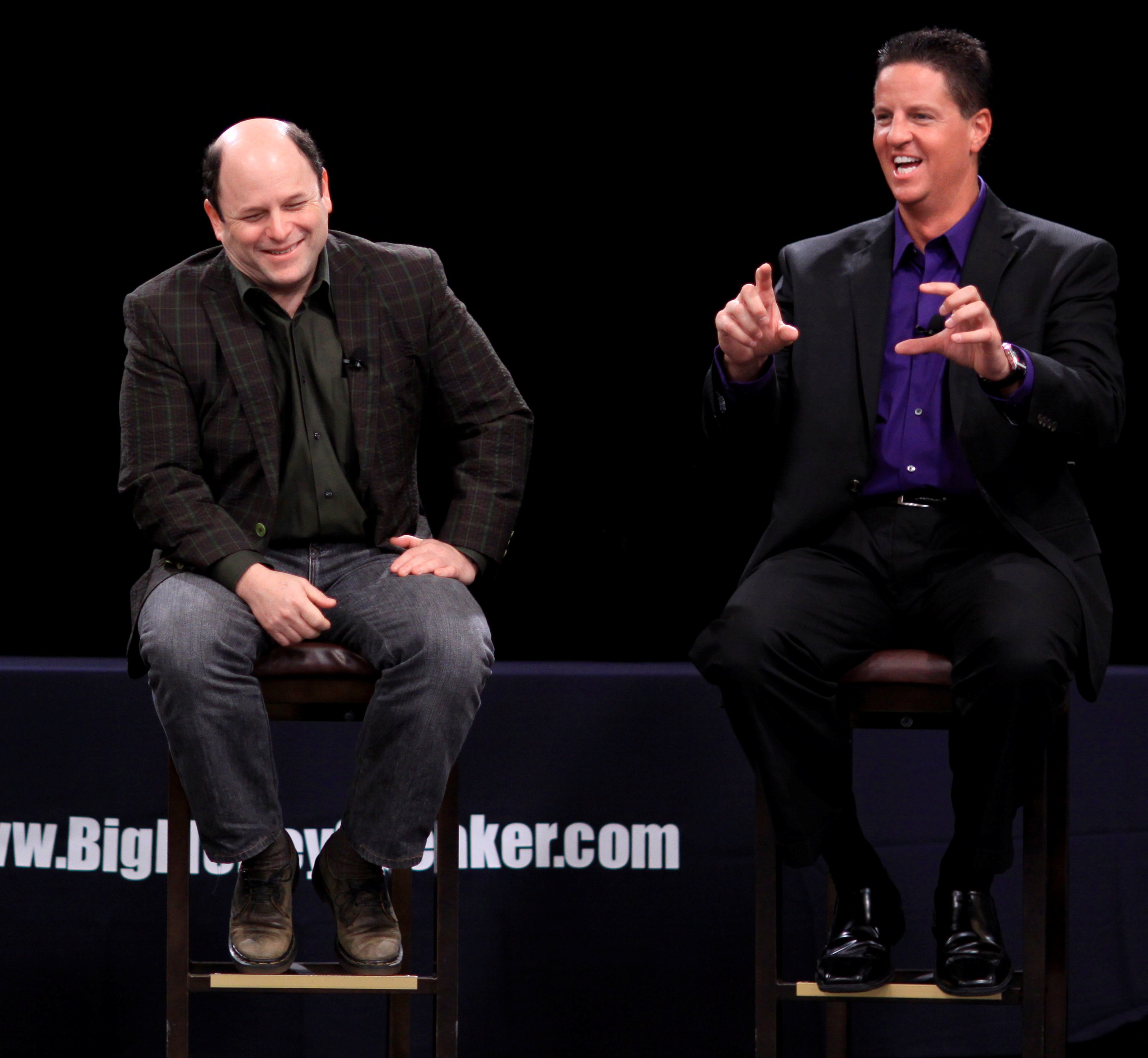 Actor Jason Alexander (aka, Seinfeld) at James Malinchak's Big Money Speaker Boot Camp. James Malinchak, Featured on ABC's Hit TV Show, Secret Millionaire. James Malinchak is one of America's highest-paid, most in-demand motivational spkrs.