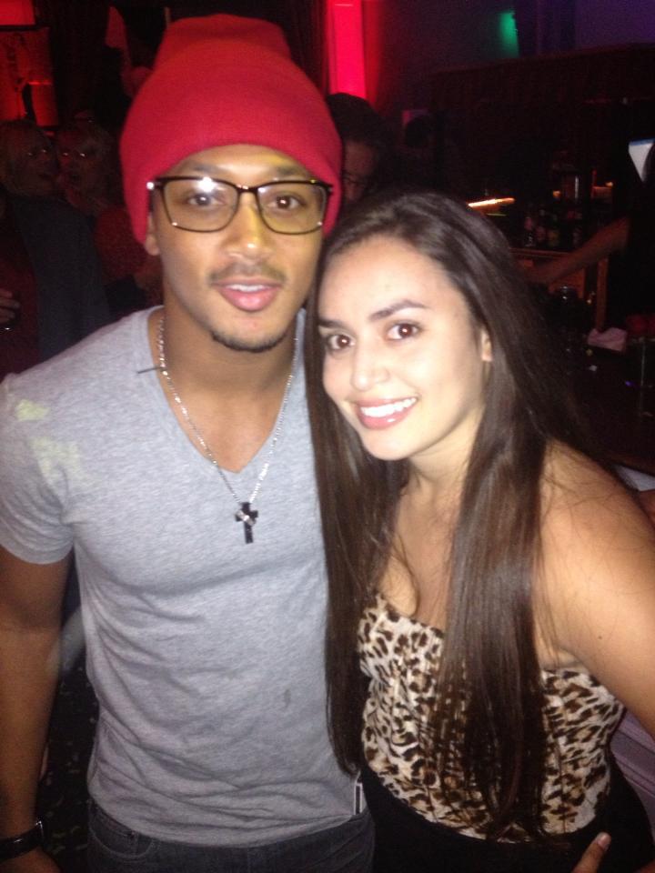 Krystal with Romeo Miller at the Dancing With The Stars Season 15 Wrap Party