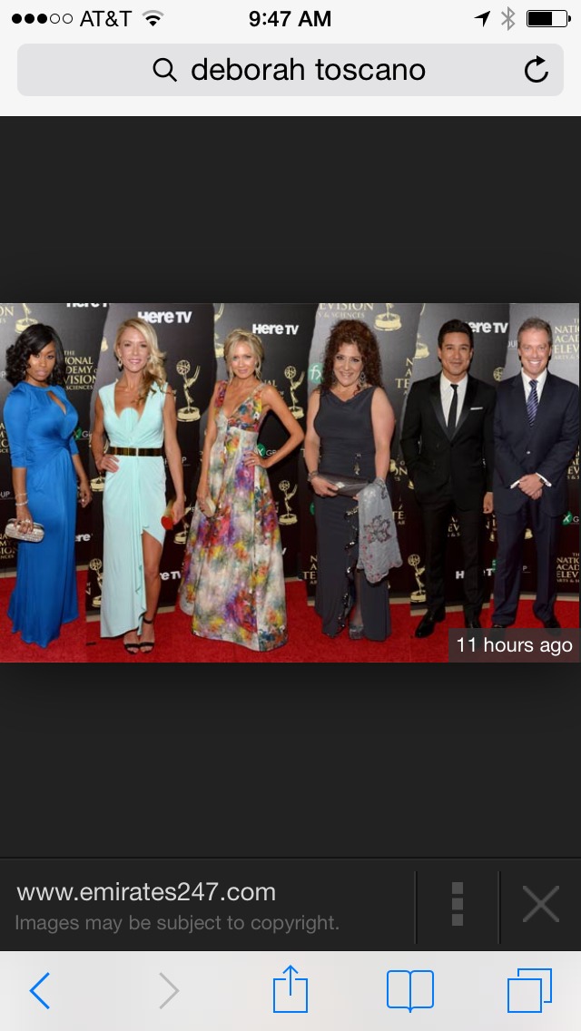 Best dressed at the 2014 DAYTIME EMMYS for Best New approaches Daytime drama Tainted Dreams, the series