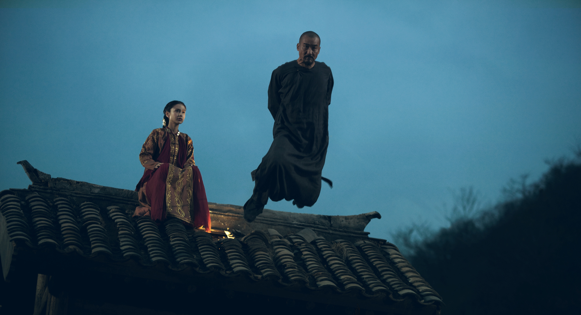 Still of Tony Ka Fai Leung and Angelababy in Tai Chi Hero (2012)