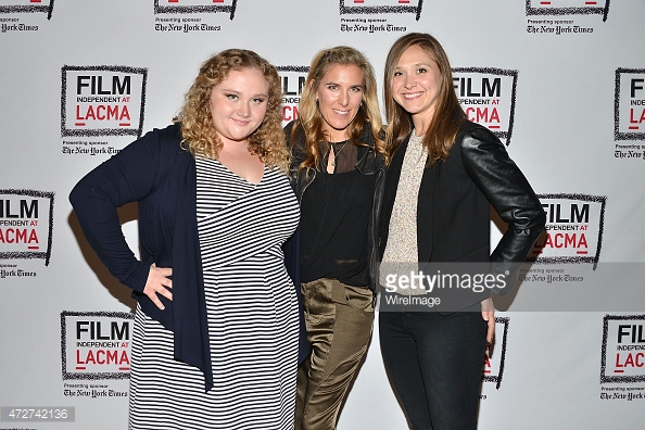 Danielle Macdonald, Amy Berg, and Sarah Sokolovic at Film Independent screening of 'Every Secret Thing'.