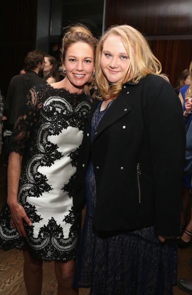 Diane Lane and Danielle Macdonald at event of Every Secret Thing at the 2014 Tribeca Film Festival.