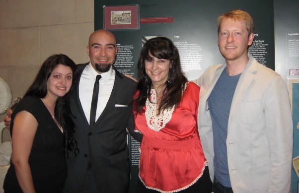 Olivia and Dennis Bentivengo ( Film Producers), Ivone Reyes and Brandom Adams ( Director) @ 168th Film Project Award ceremony 2011.