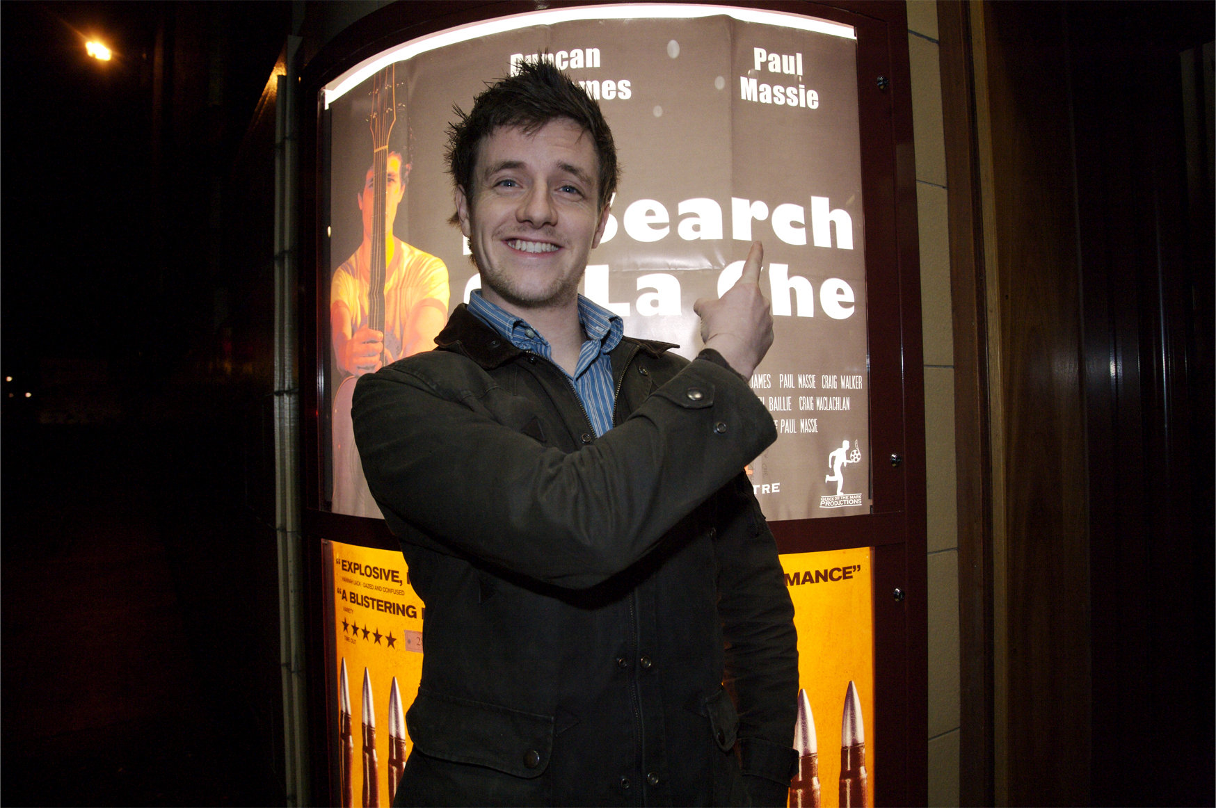 Paul Massie at the In Search Of La Che Premiere at the Glasgow Film Theatre