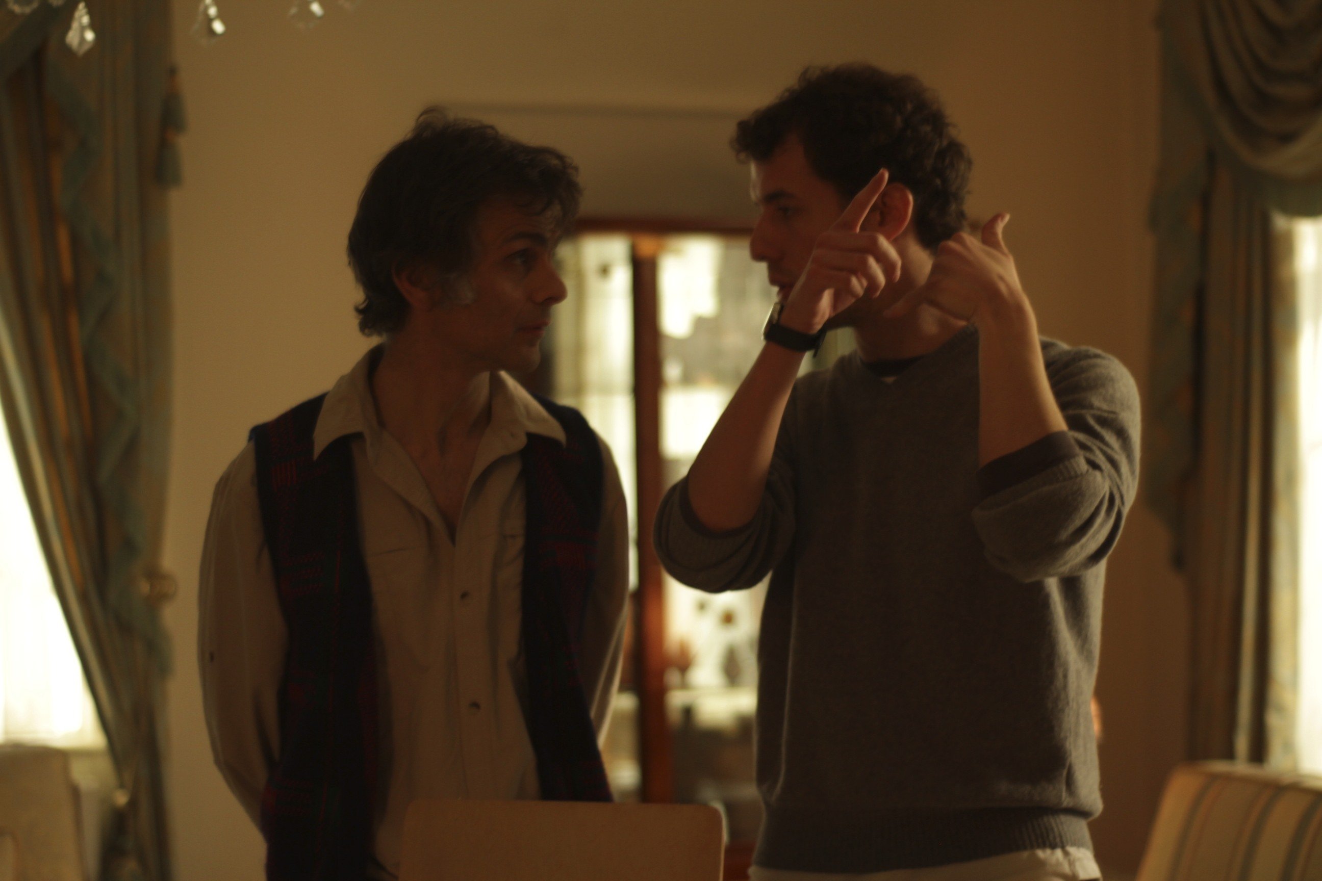 Cesar Garcia Nogueira and Simon Furness in Doll House (2010)