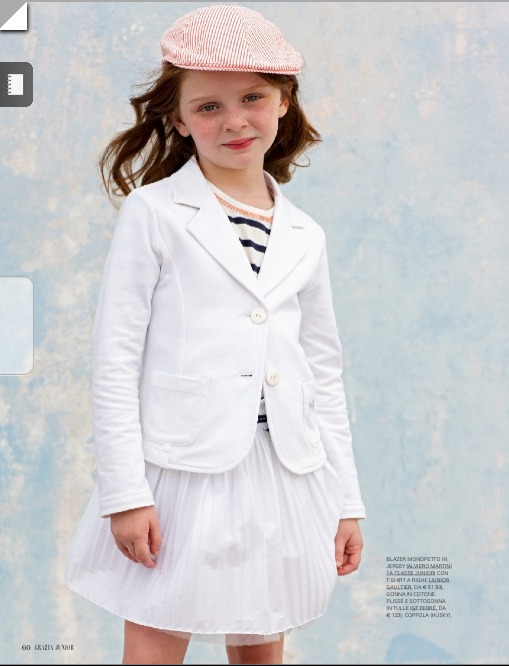 Grazia Junior Magazine (Italy)-Editorial April 2012