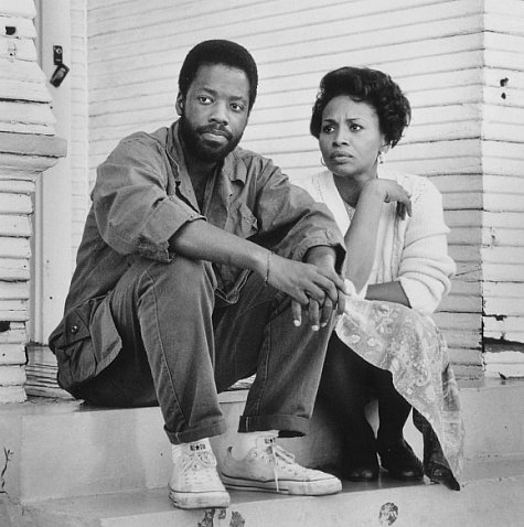 Still of Kadeem Hardison and Jenifer Lewis in Panther (1995)