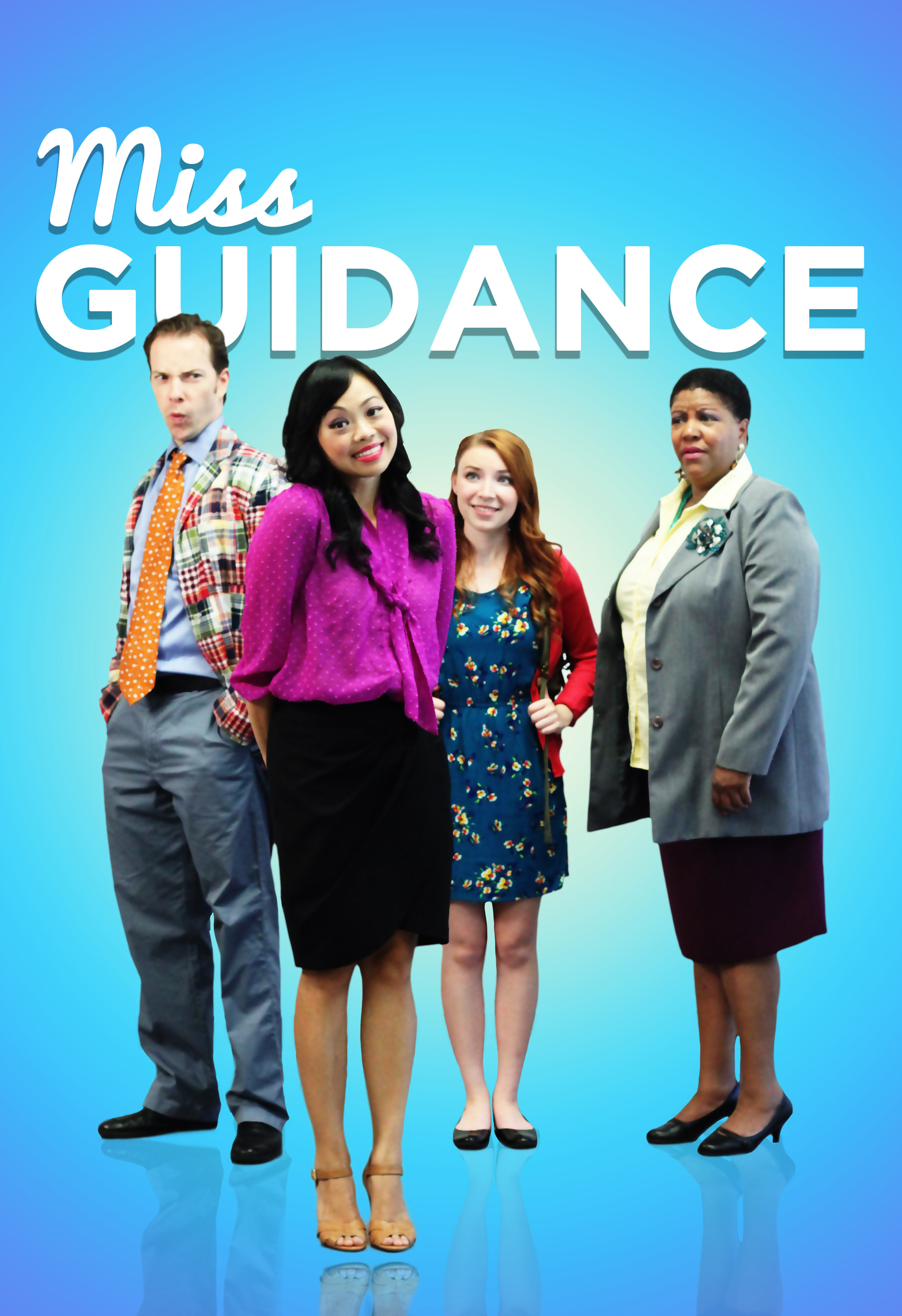 Paul D. Masterson, Carla Valentine, Sandy Yu and Shannon Viele in Miss Guidance (2014)