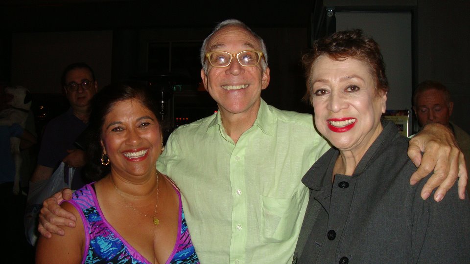 Liz Torrez, and Playwright, Kenny Solms at my performance of 