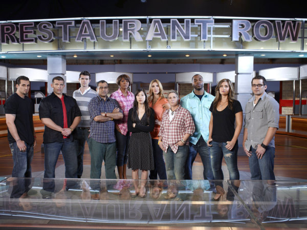 Still of Stephanie Park, Jamawn Woods, Alex Terranova, Greg Westcott, Sudhir Kandula, Krystal Seymour and Marisa Zafran in America's Next Great Restaurant (2011)