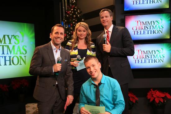 Hosting the 2012 Timmy's Christmas Telethon