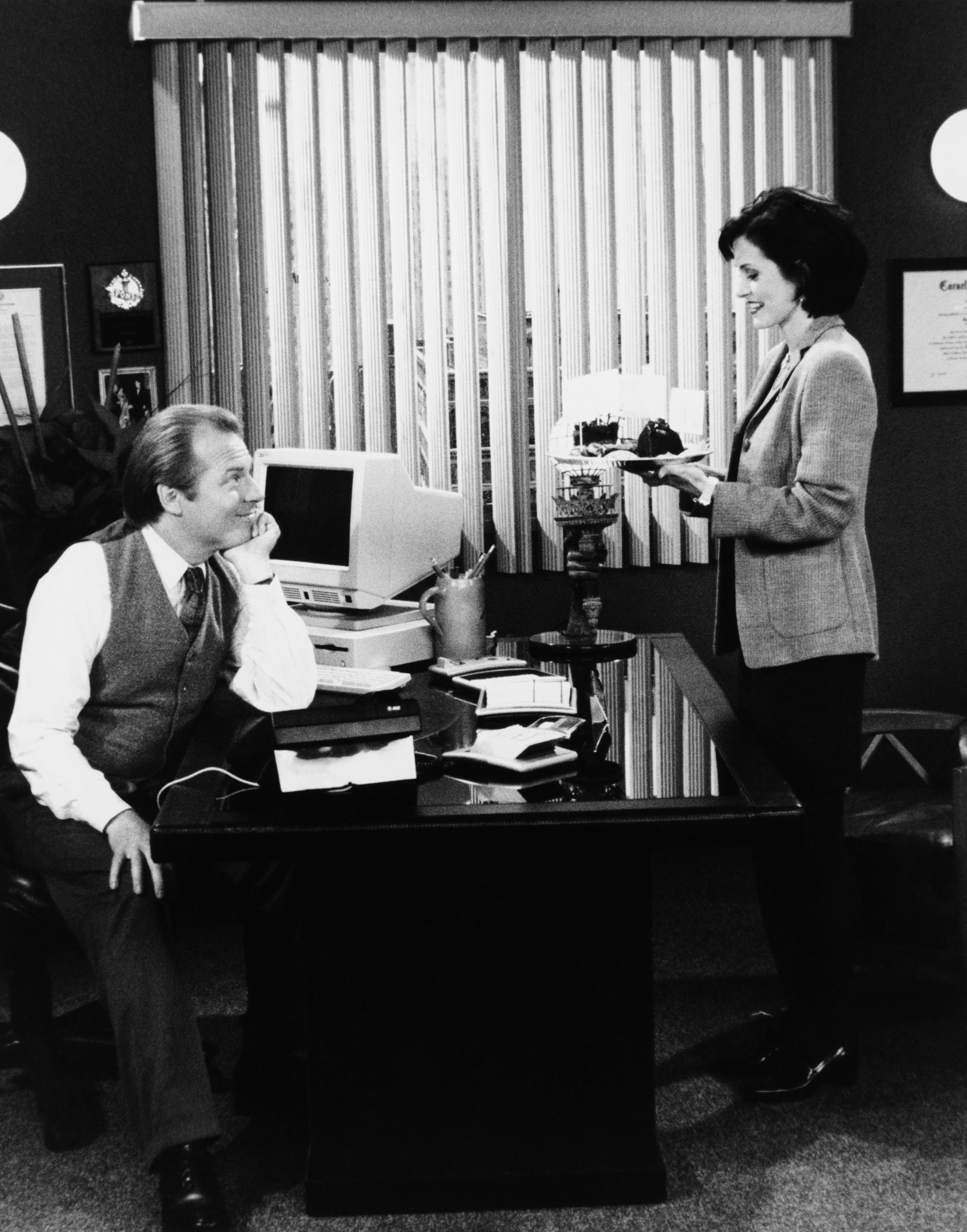 Courteney Cox and Michael McKean