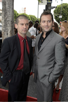 Robert Ben Garant and Thomas Lennon at event of Balls of Fury (2007)