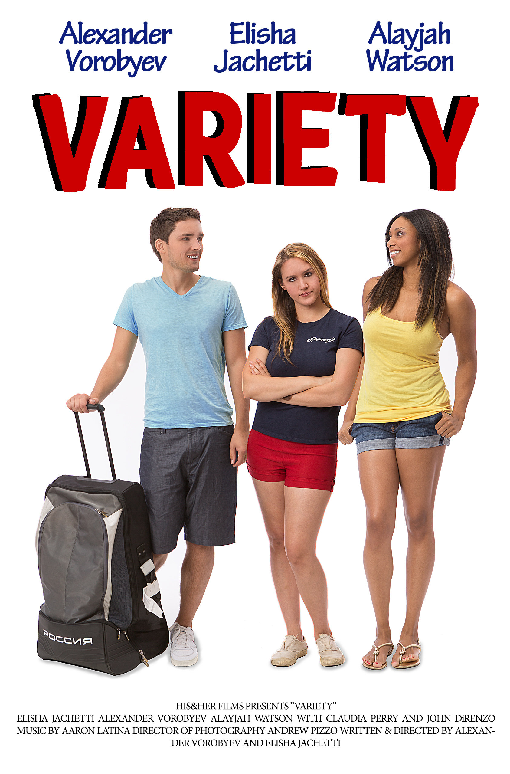 Alayjah Watson, Elisha Jachetti and Alexander Vorobyev in Variety