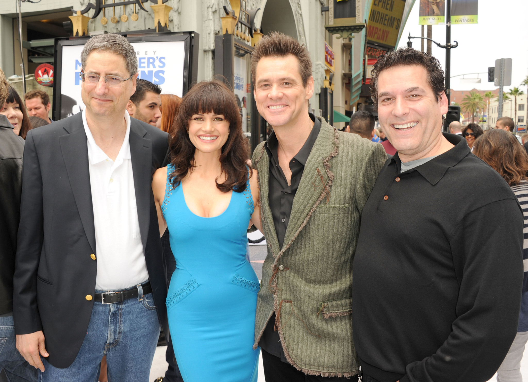 Jim Carrey, Carla Gugino and Oren Aviv