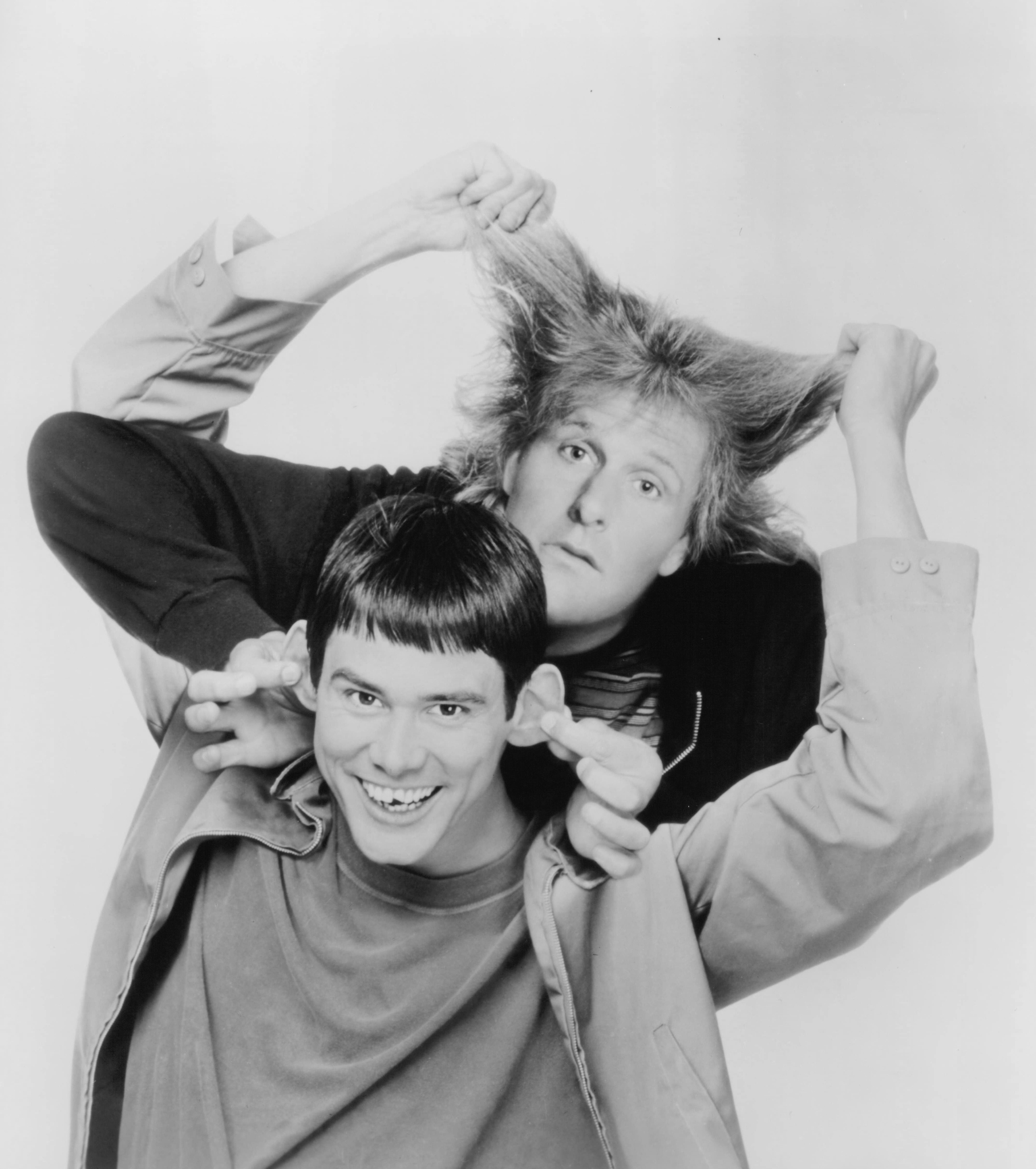 Still of Jim Carrey and Jeff Daniels in Dumb & Dumber (1994)