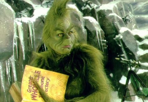 Jim Carrey stars as The Grinch (photo credit: Digital Domain)