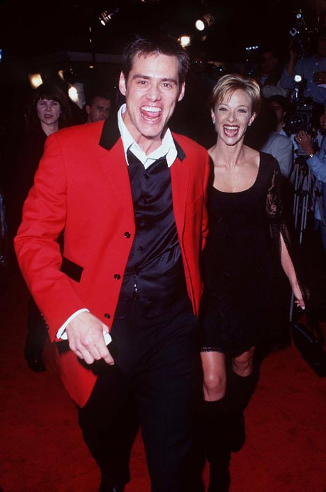 Jim Carrey and Lauren Holly at event of Ace Ventura: When Nature Calls (1995)