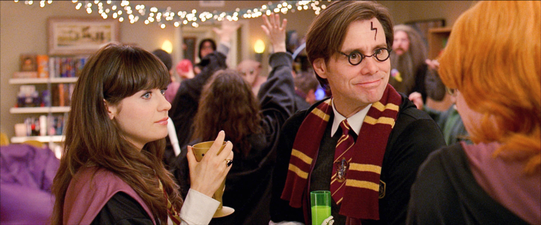 Still of Jim Carrey and Zooey Deschanel in Yes Man (2008)