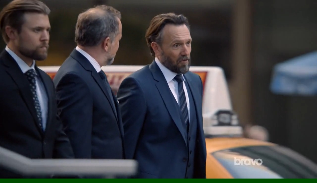 Still from Suits with David Costabile and John Pyper-Ferguson.