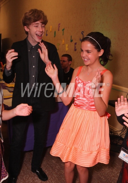 BEVERLY HILLS, CA - MAY 17: Actors Joey Luthman (L) Bailee Madison attend the Starlight Children's Foundation Annual 'A Stellar Night' Gala Kid's Lounge held at The Beverly Hilton Hotel on May 17, 2012 in Beverly Hills, California. (Photo by Alexandra Wyman/WireImage)