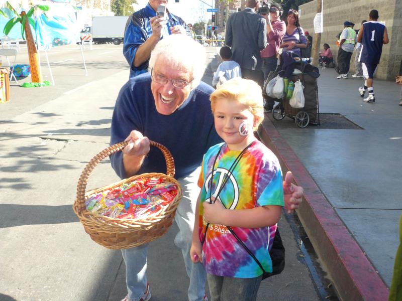 Zachary Alexander Rice with Actor Dick Van Dyke