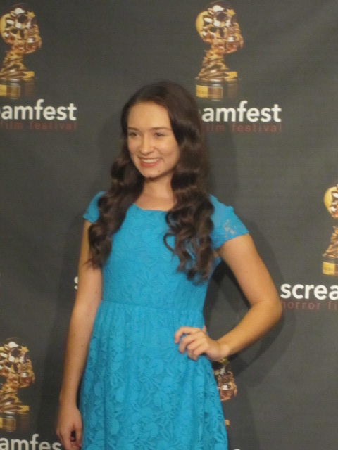 Cole Bernstein on Red Carpet for Screamfest 2012