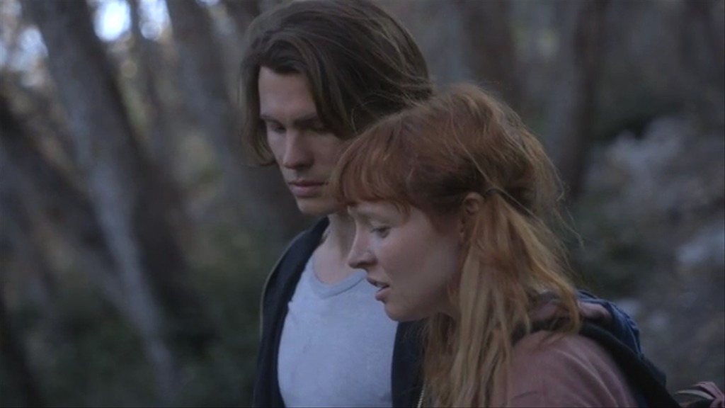 Still of Will Jaymes and Stef Dawson in Sunday Billy Sunday