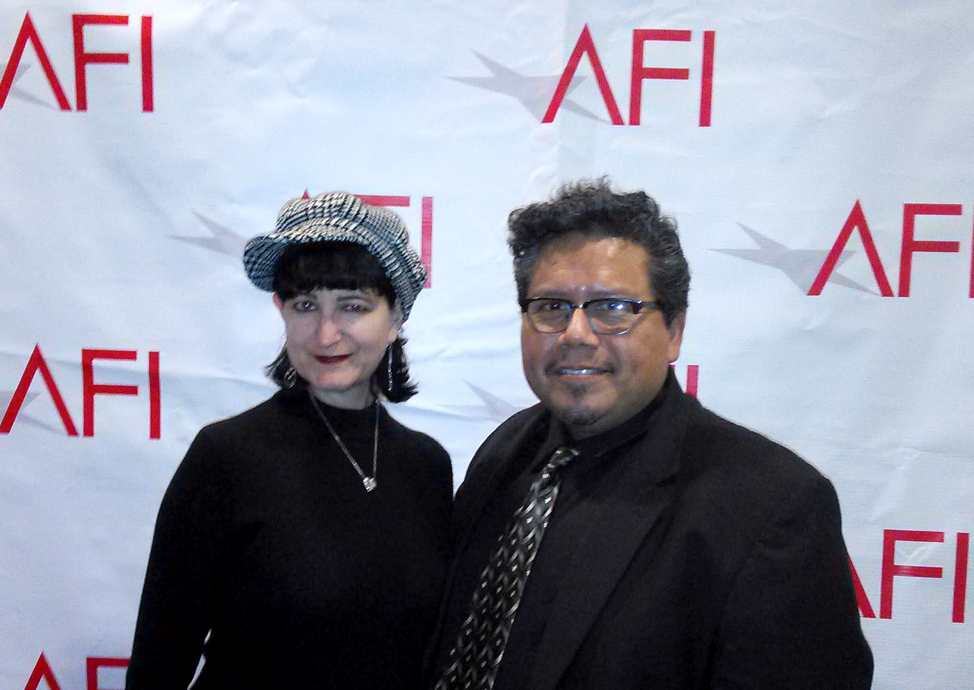 With actress and singer, Violet Green at the AFI premiere of Daniel Sawka's film 