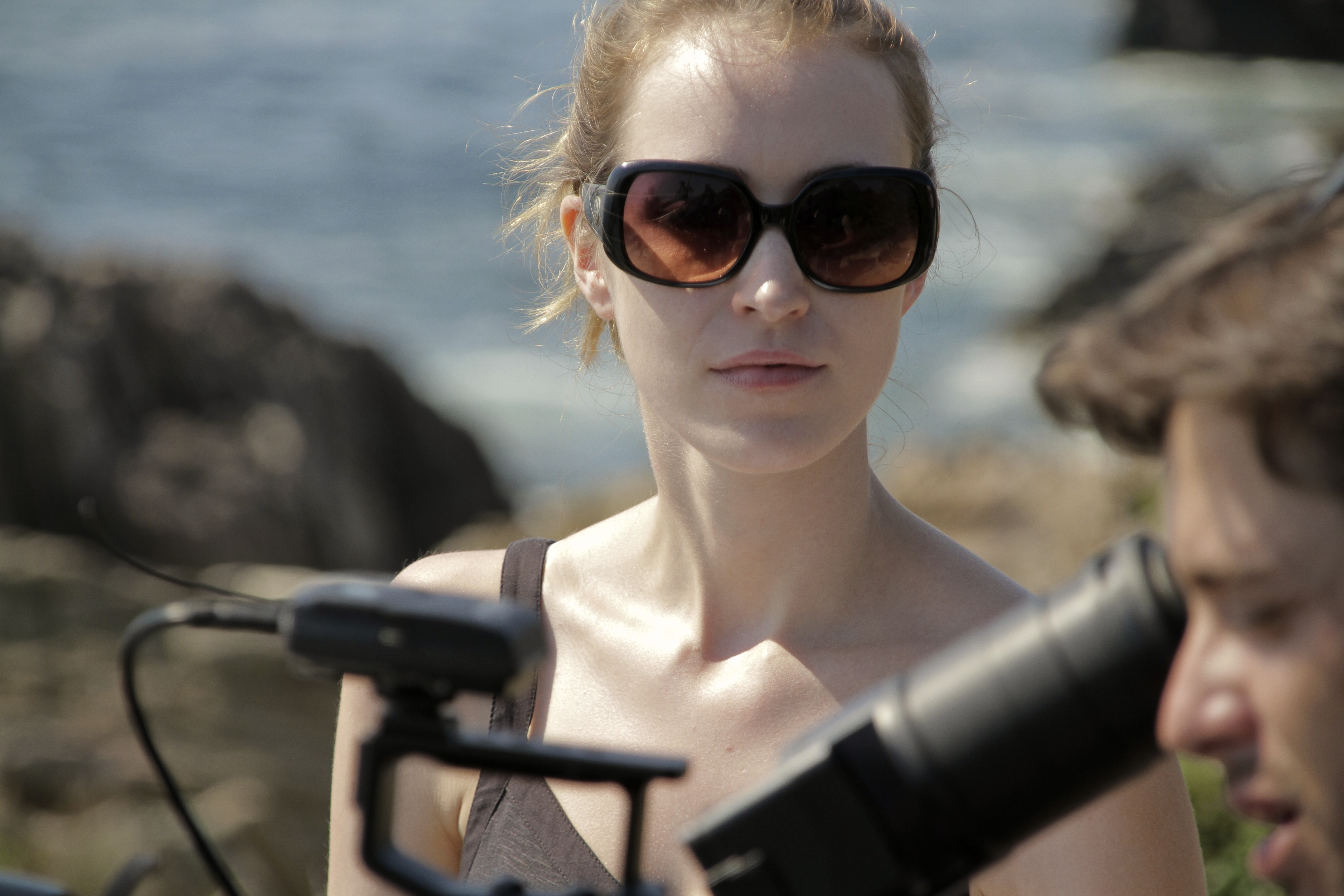 On location in Maine. Sofia Voltin directing YouStar: Road to Fame. August 2013